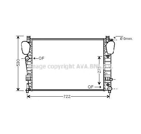Radiator, racire motor PRASCO MS2334</br>Piesa auto pentru Radiator racire apa/ ulei Radiator, racire motor PRASCO MS2334</br>Piesa auto pentru Radiator racire apa/ ulei