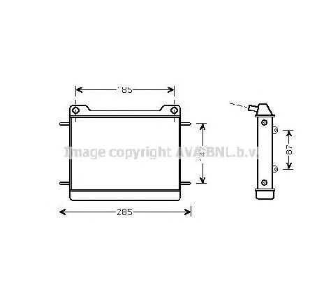 Radiator, racire motor PRASCO MS2347</br>Piesa auto pentru Radiator racire apa/ ulei Radiator, racire motor PRASCO MS2347</br>Piesa auto pentru Radiator racire apa/ ulei