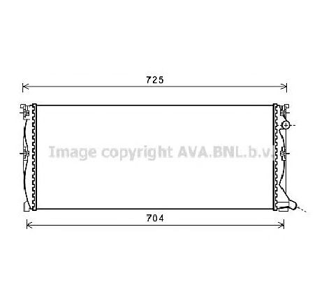 Radiator, racire motor PRASCO MS2538</br>Piesa auto pentru Radiator racire apa/ ulei Radiator, racire motor PRASCO MS2538</br>Piesa auto pentru Radiator racire apa/ ulei