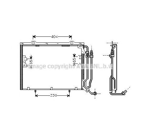 Condensator, climatizare PRASCO MS5279</br>Piesa auto pentru Sistem de aer conditionat Condensator, climatizare PRASCO MS5279</br>Piesa auto pentru Sistem de aer conditionat