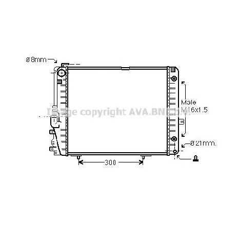 Radiator, racire motor PRASCO MSA2072</br>Piesa auto pentru Radiator racire apa/ ulei Radiator, racire motor PRASCO MSA2072</br>Piesa auto pentru Radiator racire apa/ ulei