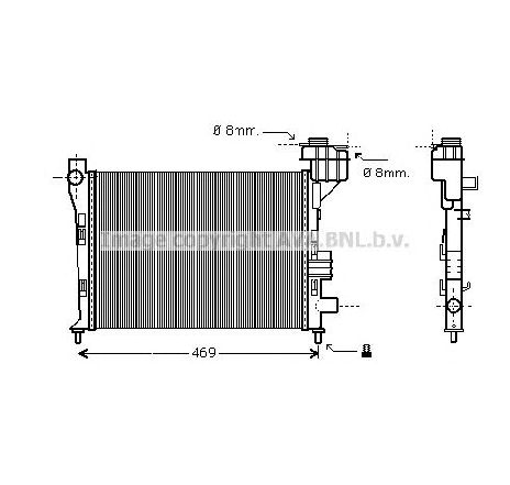 Radiator, racire motor PRASCO MSA2247</br>Piesa auto pentru Radiator racire apa/ ulei Radiator, racire motor PRASCO MSA2247</br>Piesa auto pentru Radiator racire apa/ ulei