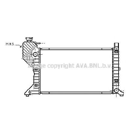 Radiator, racire motor PRASCO MSA2300</br>Piesa auto pentru Radiator racire apa/ ulei Radiator, racire motor PRASCO MSA2300</br>Piesa auto pentru Radiator racire apa/ ulei