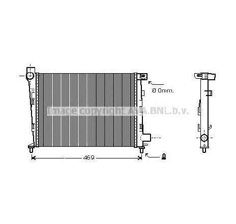 Radiator, racire motor PRASCO MSA2310</br>Piesa auto pentru Radiator racire apa/ ulei Radiator, racire motor PRASCO MSA2310</br>Piesa auto pentru Radiator racire apa/ ulei