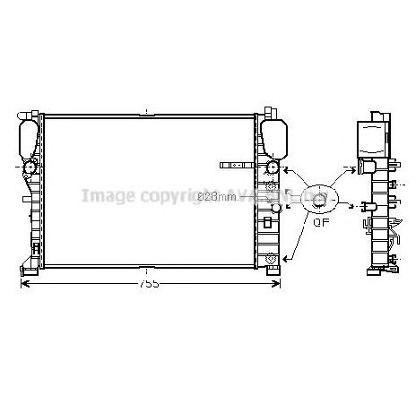 Radiator, racire motor PRASCO MSA2459</br>Piesa auto pentru Radiator racire apa/ ulei Radiator, racire motor PRASCO MSA2459</br>Piesa auto pentru Radiator racire apa/ ulei