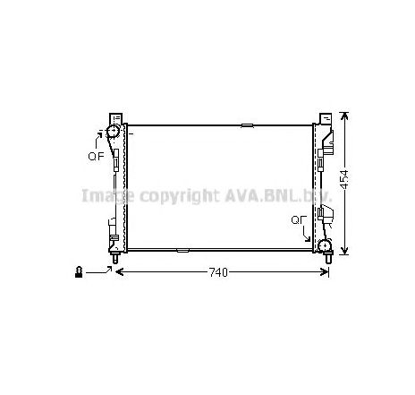 Radiator, racire motor PRASCO MSA2463</br>Piesa auto pentru Radiator racire apa/ ulei Radiator, racire motor PRASCO MSA2463</br>Piesa auto pentru Radiator racire apa/ ulei
