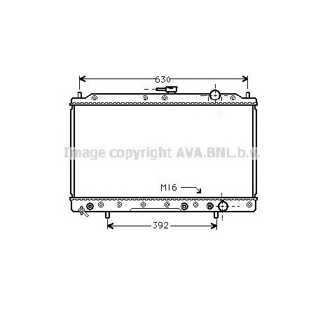 Radiator, racire motor PRASCO MT2044</br>Piesa auto pentru Radiator racire apa/ ulei Radiator, racire motor PRASCO MT2044</br>Piesa auto pentru Radiator racire apa/ ulei