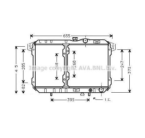 Radiator, racire motor PRASCO MT2065</br>Piesa auto pentru Radiator racire apa/ ulei Radiator, racire motor PRASCO MT2065</br>Piesa auto pentru Radiator racire apa/ ulei