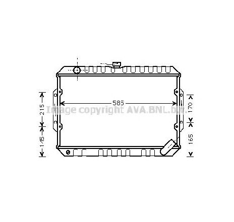 Radiator, racire motor PRASCO MT2066</br>Piesa auto pentru Radiator racire apa/ ulei Radiator, racire motor PRASCO MT2066</br>Piesa auto pentru Radiator racire apa/ ulei