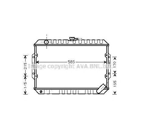 Radiator, racire motor PRASCO MT2072</br>Piesa auto pentru Radiator racire apa/ ulei Radiator, racire motor PRASCO MT2072</br>Piesa auto pentru Radiator racire apa/ ulei