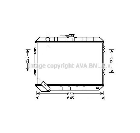 Radiator, racire motor PRASCO MT2088</br>Piesa auto pentru Radiator racire apa/ ulei Radiator, racire motor PRASCO MT2088</br>Piesa auto pentru Radiator racire apa/ ulei