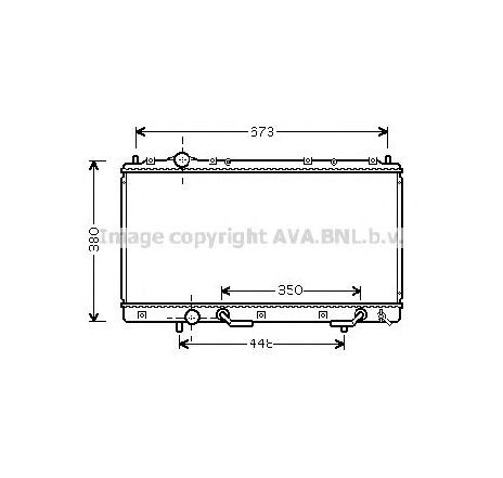 Radiator, racire motor PRASCO MT2179 Radiator, racire motor PRASCO MT2179
