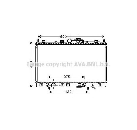 Radiator, racire motor PRASCO MT2209</br>Piesa auto pentru Radiator racire apa/ ulei Radiator, racire motor PRASCO MT2209</br>Piesa auto pentru Radiator racire apa/ ulei