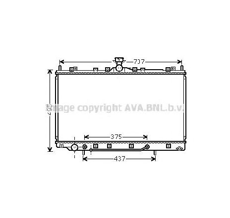 Radiator, racire motor PRASCO MT2217</br>Piesa auto pentru Radiator racire apa/ ulei Radiator, racire motor PRASCO MT2217</br>Piesa auto pentru Radiator racire apa/ ulei