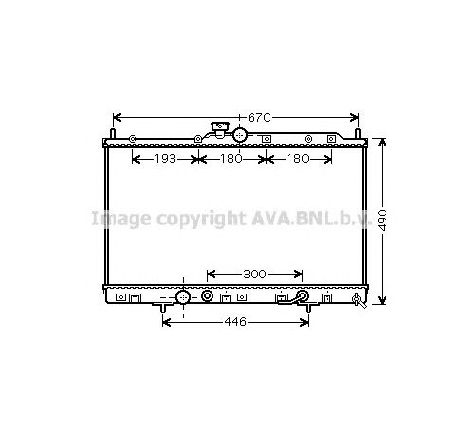 Radiator, racire motor PRASCO MT2230</br>Piesa auto pentru Radiator racire apa/ ulei Radiator, racire motor PRASCO MT2230</br>Piesa auto pentru Radiator racire apa/ ulei