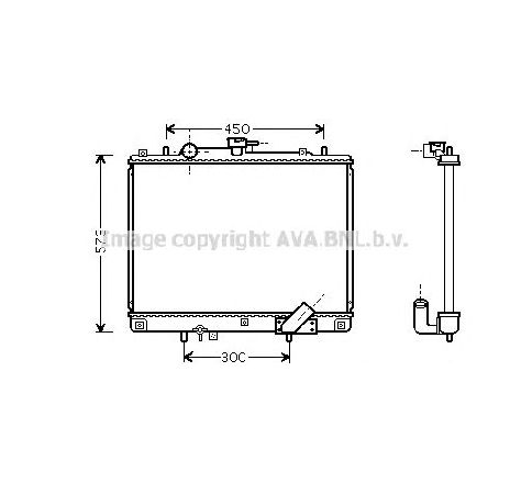 Radiator, racire motor PRASCO MTA2167</br>Piesa auto pentru Radiator racire apa/ ulei Radiator, racire motor PRASCO MTA2167</br>Piesa auto pentru Radiator racire apa/ ulei