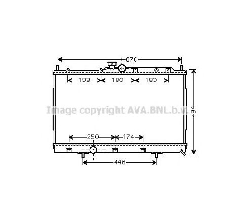 Radiator, racire motor PRASCO MTA2183</br>Piesa auto pentru Radiator racire apa/ ulei Radiator, racire motor PRASCO MTA2183</br>Piesa auto pentru Radiator racire apa/ ulei