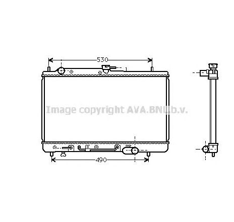 Radiator, racire motor PRASCO MZ2068</br>Piesa auto pentru Radiator racire apa/ ulei Radiator, racire motor PRASCO MZ2068</br>Piesa auto pentru Radiator racire apa/ ulei