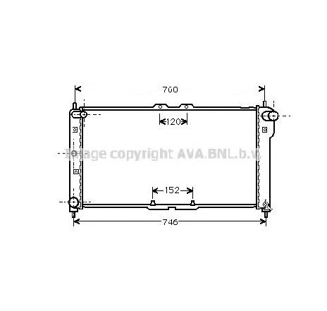 Radiator, racire motor PRASCO MZ2075</br>Piesa auto pentru Radiator racire apa/ ulei Radiator, racire motor PRASCO MZ2075</br>Piesa auto pentru Radiator racire apa/ ulei