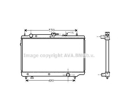 Radiator, racire motor PRASCO MZ2086</br>Piesa auto pentru Radiator racire apa/ ulei Radiator, racire motor PRASCO MZ2086</br>Piesa auto pentru Radiator racire apa/ ulei