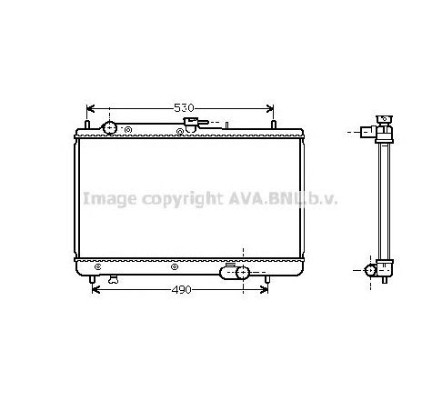 Radiator, racire motor PRASCO MZ2088</br>Piesa auto pentru Radiator racire apa/ ulei Radiator, racire motor PRASCO MZ2088</br>Piesa auto pentru Radiator racire apa/ ulei