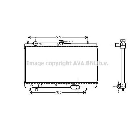 Radiator, racire motor PRASCO MZ2090</br>Piesa auto pentru Radiator racire apa/ ulei Radiator, racire motor PRASCO MZ2090</br>Piesa auto pentru Radiator racire apa/ ulei
