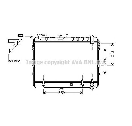 Radiator, racire motor PRASCO MZ2099</br>Piesa auto pentru Radiator racire apa/ ulei Radiator, racire motor PRASCO MZ2099</br>Piesa auto pentru Radiator racire apa/ ulei