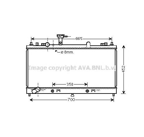 Radiator, racire motor PRASCO MZA2230</br>Piesa auto pentru Radiator racire apa/ ulei Radiator, racire motor PRASCO MZA2230</br>Piesa auto pentru Radiator racire apa/ ulei