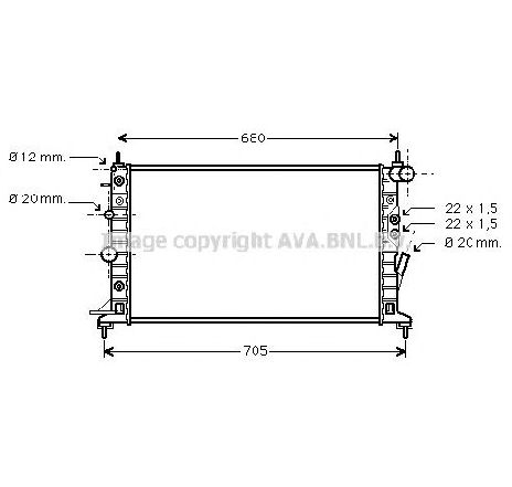 Radiator, racire motor PRASCO OL2222</br>Piesa auto pentru Radiator racire apa/ ulei Radiator, racire motor PRASCO OL2222</br>Piesa auto pentru Radiator racire apa/ ulei