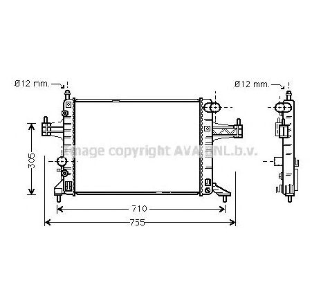Radiator, racire motor PRASCO OL2304</br>Piesa auto pentru Radiator racire apa/ ulei Radiator, racire motor PRASCO OL2304</br>Piesa auto pentru Radiator racire apa/ ulei