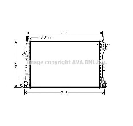 Radiator, racire motor PRASCO OL2338</br>Piesa auto pentru Radiator racire apa/ ulei Radiator, racire motor PRASCO OL2338</br>Piesa auto pentru Radiator racire apa/ ulei