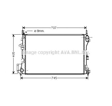 Radiator, racire motor PRASCO OL2339</br>Piesa auto pentru Radiator racire apa/ ulei Radiator, racire motor PRASCO OL2339</br>Piesa auto pentru Radiator racire apa/ ulei