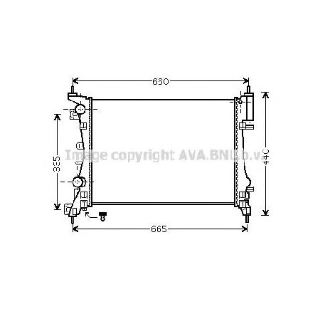 Radiator, racire motor PRASCO OL2408</br>Piesa auto pentru Radiator racire apa/ ulei Radiator, racire motor PRASCO OL2408</br>Piesa auto pentru Radiator racire apa/ ulei