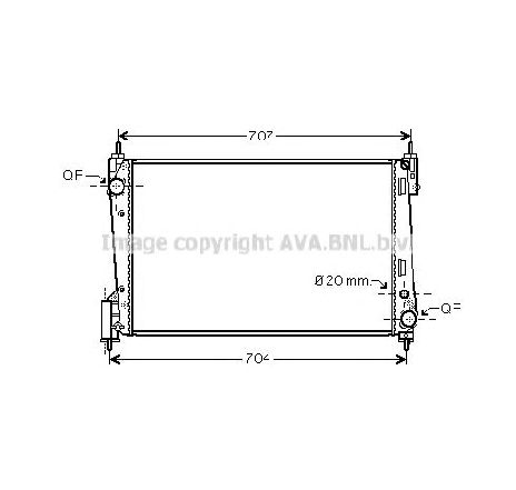 Radiator, racire motor PRASCO OL2423</br>Piesa auto pentru Radiator racire apa/ ulei Radiator, racire motor PRASCO OL2423</br>Piesa auto pentru Radiator racire apa/ ulei