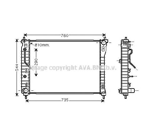 Radiator, racire motor PRASCO OL2434</br>Piesa auto pentru Radiator racire apa/ ulei Radiator, racire motor PRASCO OL2434</br>Piesa auto pentru Radiator racire apa/ ulei