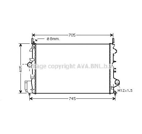 Radiator, racire motor PRASCO OL2462</br>Piesa auto pentru Radiator racire apa/ ulei Radiator, racire motor PRASCO OL2462</br>Piesa auto pentru Radiator racire apa/ ulei