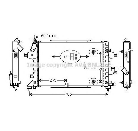 Radiator, racire motor PRASCO OL2467</br>Piesa auto pentru Radiator racire apa/ ulei Radiator, racire motor PRASCO OL2467</br>Piesa auto pentru Radiator racire apa/ ulei