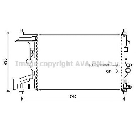 Radiator, racire motor PRASCO OL2485</br>Piesa auto pentru Radiator racire apa/ ulei Radiator, racire motor PRASCO OL2485</br>Piesa auto pentru Radiator racire apa/ ulei
