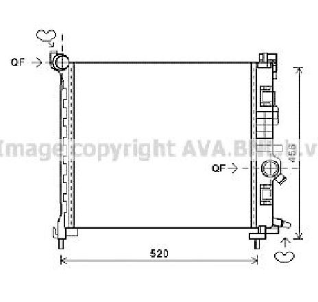 Radiator, racire motor PRASCO OL2561</br>Piesa auto pentru Radiator racire apa/ ulei Radiator, racire motor PRASCO OL2561</br>Piesa auto pentru Radiator racire apa/ ulei