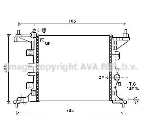 Radiator, racire motor PRASCO OL2568</br>Piesa auto pentru Radiator racire apa/ ulei Radiator, racire motor PRASCO OL2568</br>Piesa auto pentru Radiator racire apa/ ulei