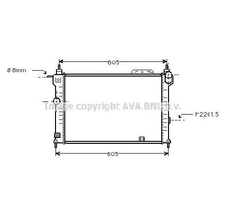 Radiator, racire motor PRASCO OLA2028</br>Piesa auto pentru Radiator racire apa/ ulei Radiator, racire motor PRASCO OLA2028</br>Piesa auto pentru Radiator racire apa/ ulei