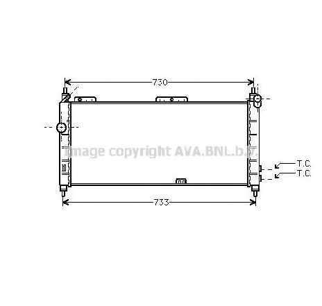 Radiator, racire motor PRASCO OLA2203</br>Piesa auto pentru Radiator racire apa/ ulei Radiator, racire motor PRASCO OLA2203</br>Piesa auto pentru Radiator racire apa/ ulei