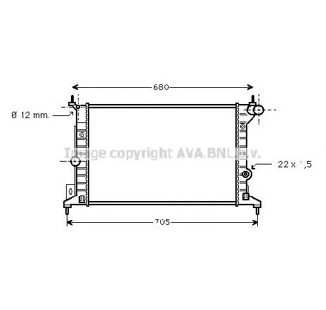 Radiator, racire motor PRASCO OLA2242</br>Piesa auto pentru Radiator racire apa/ ulei Radiator, racire motor PRASCO OLA2242</br>Piesa auto pentru Radiator racire apa/ ulei