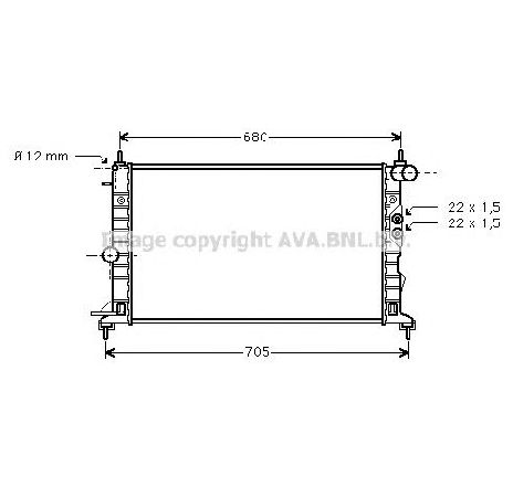 Radiator, racire motor PRASCO OLA2244</br>Piesa auto pentru Radiator racire apa/ ulei Radiator, racire motor PRASCO OLA2244</br>Piesa auto pentru Radiator racire apa/ ulei