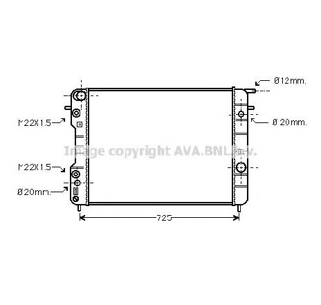 Radiator, racire motor PRASCO OLA2247</br>Piesa auto pentru Radiator racire apa/ ulei Radiator, racire motor PRASCO OLA2247</br>Piesa auto pentru Radiator racire apa/ ulei