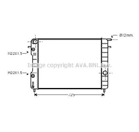 Radiator, racire motor PRASCO OLA2248</br>Piesa auto pentru Radiator racire apa/ ulei Radiator, racire motor PRASCO OLA2248</br>Piesa auto pentru Radiator racire apa/ ulei