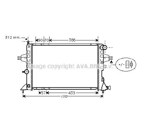 Radiator, racire motor PRASCO OLA2252</br>Piesa auto pentru Radiator racire apa/ ulei Radiator, racire motor PRASCO OLA2252</br>Piesa auto pentru Radiator racire apa/ ulei