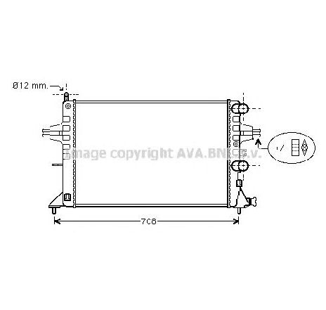 Radiator, racire motor PRASCO OLA2255</br>Piesa auto pentru Radiator racire apa/ ulei Radiator, racire motor PRASCO OLA2255</br>Piesa auto pentru Radiator racire apa/ ulei