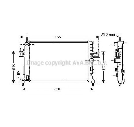 Radiator, racire motor PRASCO OLA2380</br>Piesa auto pentru Radiator racire apa/ ulei Radiator, racire motor PRASCO OLA2380</br>Piesa auto pentru Radiator racire apa/ ulei