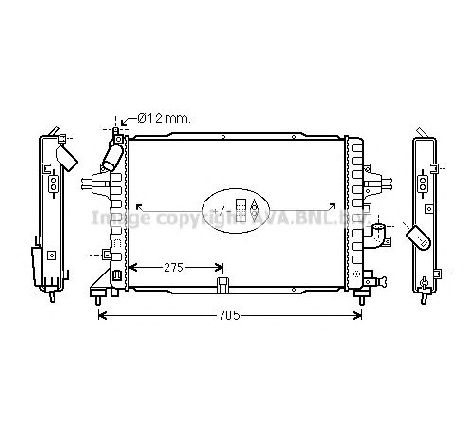 Radiator, racire motor PRASCO OLA2383</br>Piesa auto pentru Radiator racire apa/ ulei Radiator, racire motor PRASCO OLA2383</br>Piesa auto pentru Radiator racire apa/ ulei